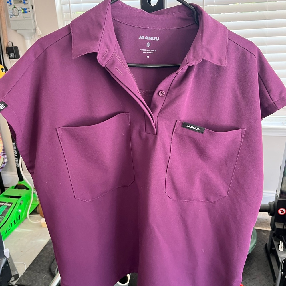 Jaanuu Purple Scrubs